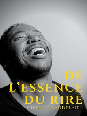 cover image of De l'essence du rire